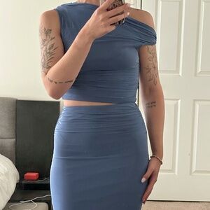 Matching set light blue